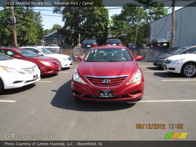 2011 Hyundai Sonata GLS in Venetian Red