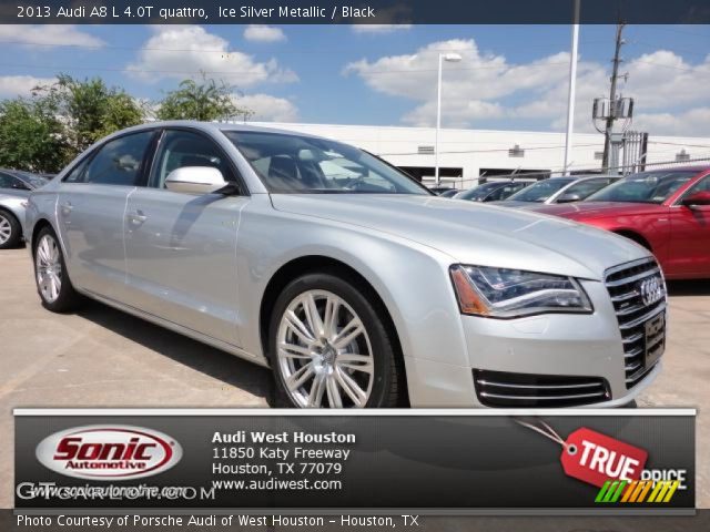 2013 Audi A8 L 4.0T quattro in Ice Silver Metallic