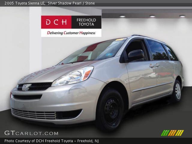 2005 Toyota Sienna LE in Silver Shadow Pearl