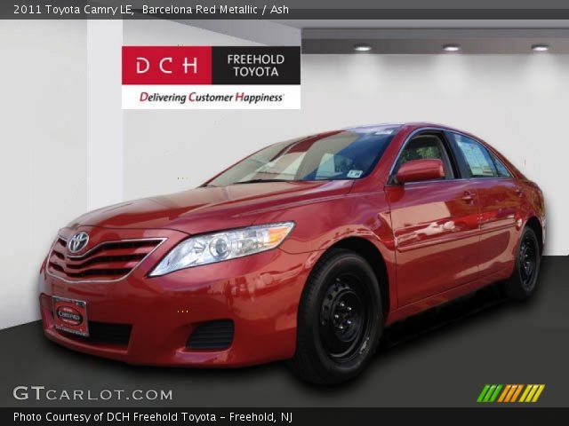 2011 Toyota Camry LE in Barcelona Red Metallic