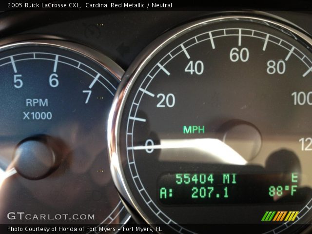 2005 Buick LaCrosse CXL in Cardinal Red Metallic
