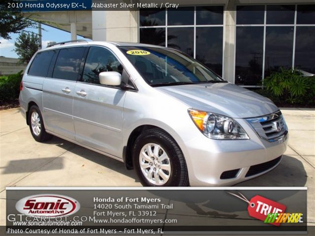 2010 Honda Odyssey EX-L in Alabaster Silver Metallic