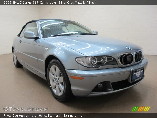 2005 BMW 3 Series 325i Convertible in Silver Grey Metallic