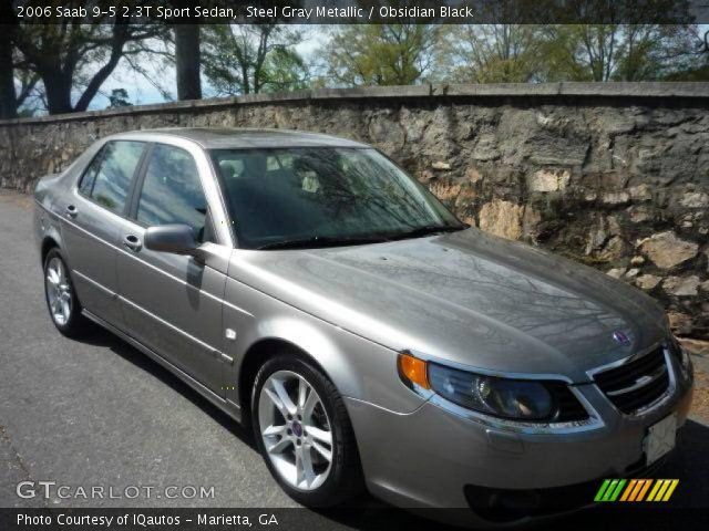 2006 Saab 9-5 2.3T Sport Sedan in Steel Gray Metallic