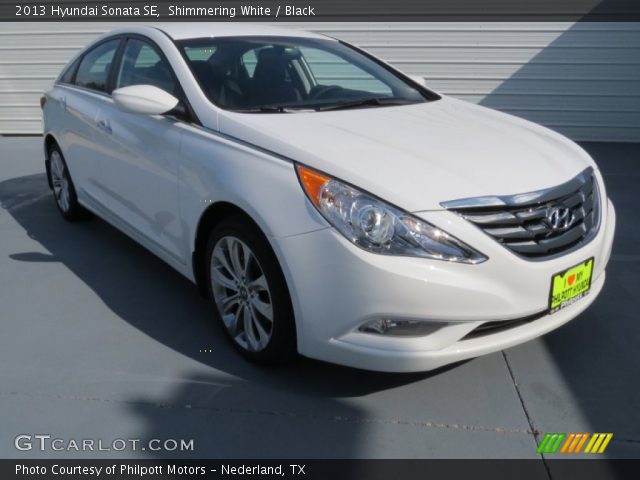 2013 Hyundai Sonata SE in Shimmering White