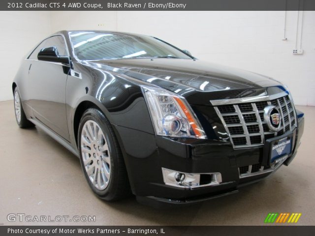 2012 Cadillac CTS 4 AWD Coupe in Black Raven