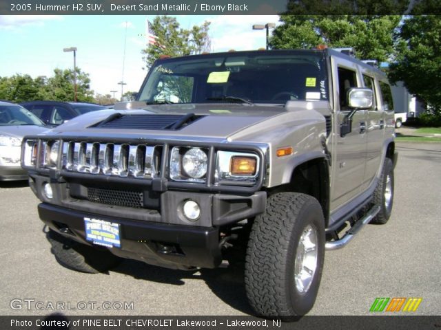 2005 Hummer H2 SUV in Desert Sand Metallic