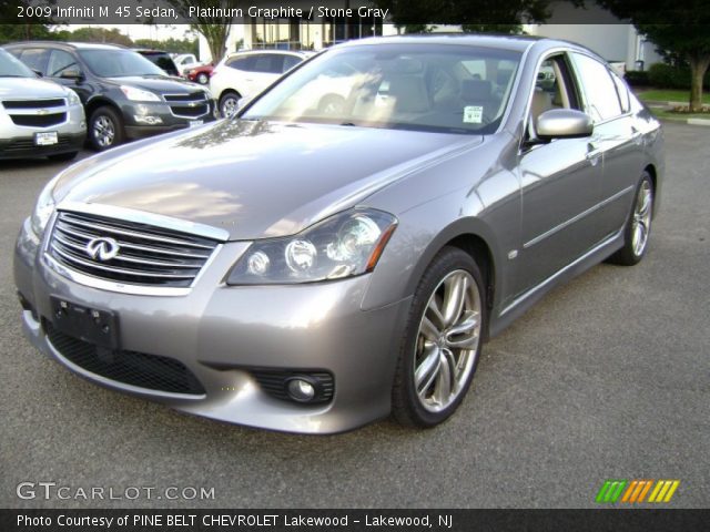 2009 Infiniti M 45 Sedan in Platinum Graphite