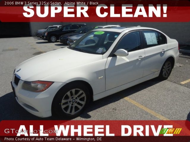 2006 BMW 3 Series 325xi Sedan in Alpine White