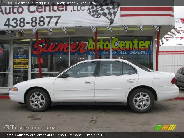 2000 Oldsmobile Intrigue GX in Arctic White