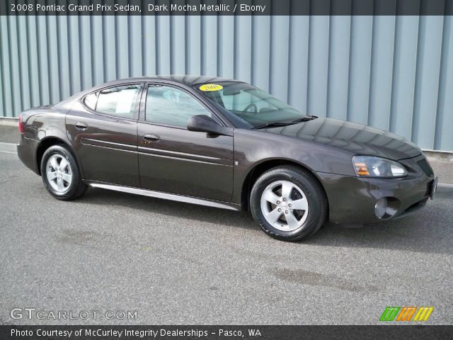 2008 Pontiac Grand Prix Sedan in Dark Mocha Metallic