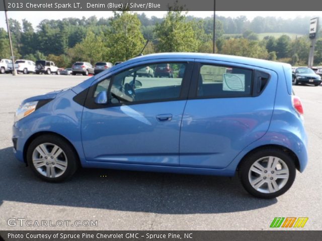 2013 Chevrolet Spark LT in Denim (Blue)