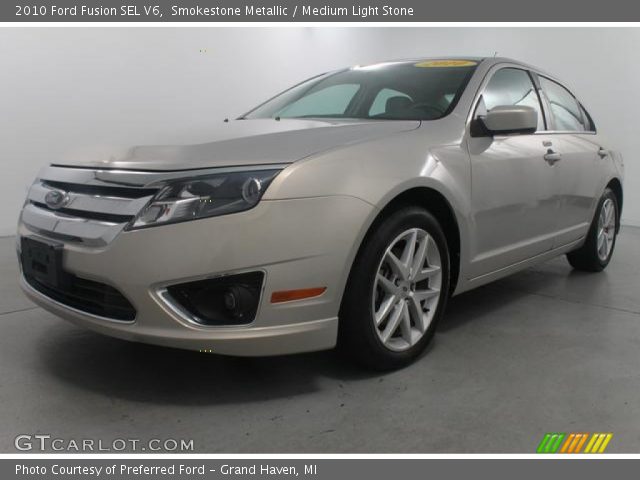 2010 Ford Fusion SEL V6 in Smokestone Metallic