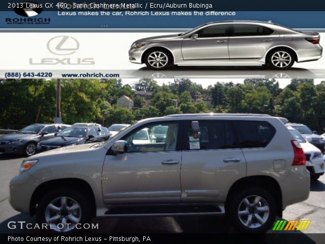 2013 Lexus GX 460 in Satin Cashmere Metallic