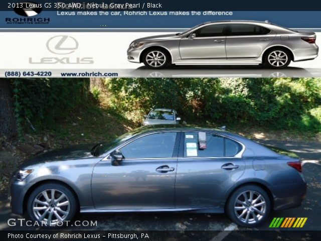 2013 Lexus GS 350 AWD in Nebula Gray Pearl