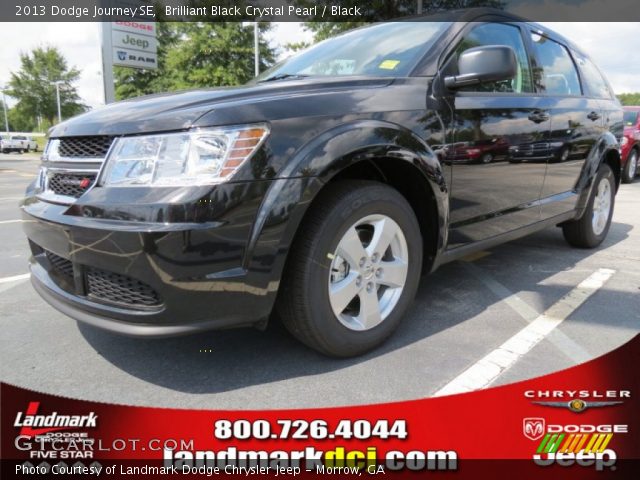 2013 Dodge Journey SE in Brilliant Black Crystal Pearl