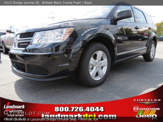 2013 Dodge Journey SE in Brilliant Black Crystal Pearl