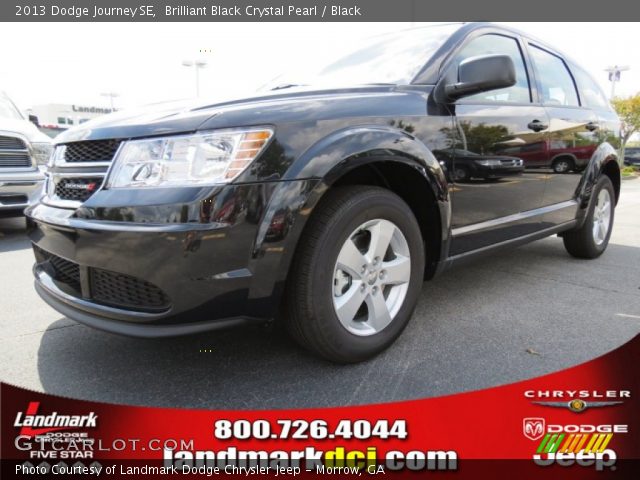 2013 Dodge Journey SE in Brilliant Black Crystal Pearl