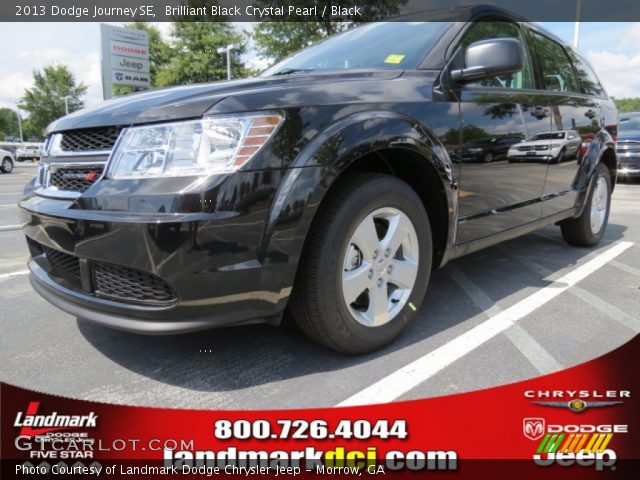 2013 Dodge Journey SE in Brilliant Black Crystal Pearl