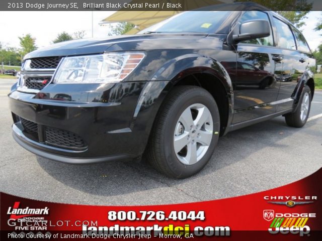 2013 Dodge Journey SE in Brilliant Black Crystal Pearl