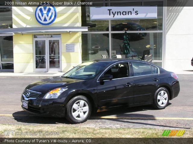 2008 Nissan Altima 2.5 S in Super Black