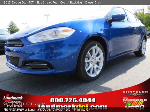 2013 Dodge Dart SXT in Blue Streak Pearl Coat