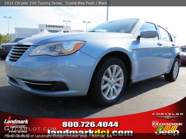 2013 Chrysler 200 Touring Sedan in Crystal Blue Pearl