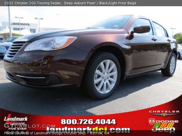 2013 Chrysler 200 Touring Sedan in Deep Auburn Pearl
