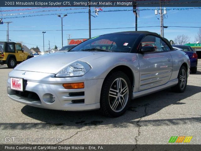 2003 Mitsubishi Eclipse Spyder GTS in Sterling Silver Metallic