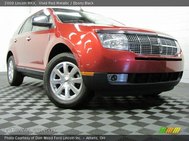 2009 Lincoln MKX  in Vivid Red Metallic