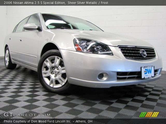 2006 Nissan Altima 2.5 S Special Edition in Sheer Silver Metallic