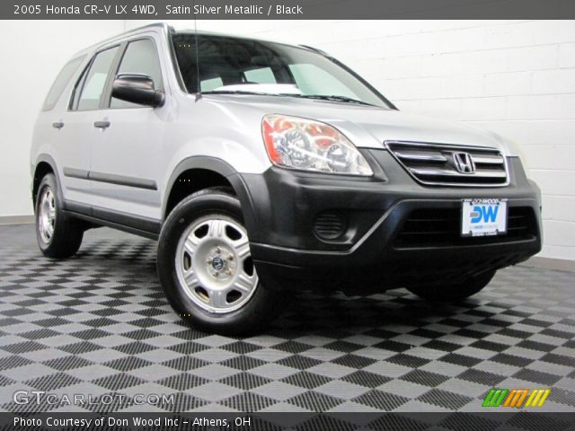 2005 Honda CR-V LX 4WD in Satin Silver Metallic