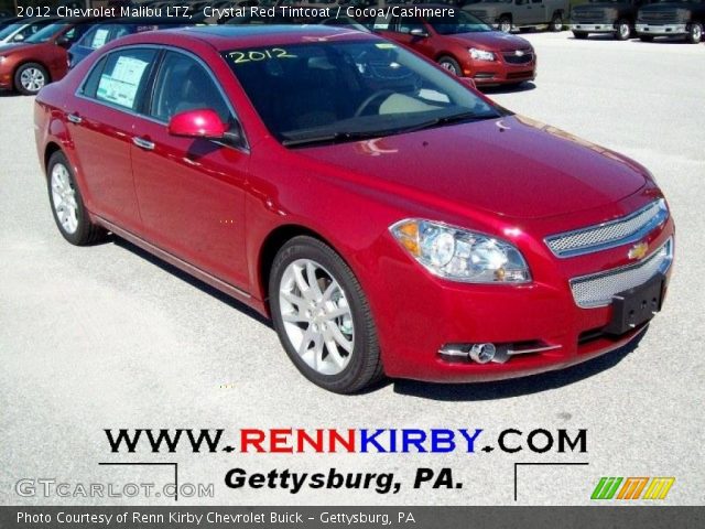 2012 Chevrolet Malibu LTZ in Crystal Red Tintcoat