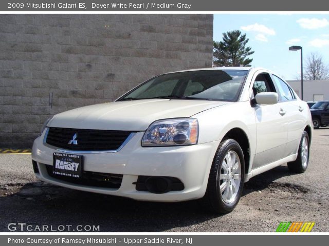 2009 Mitsubishi Galant ES in Dover White Pearl