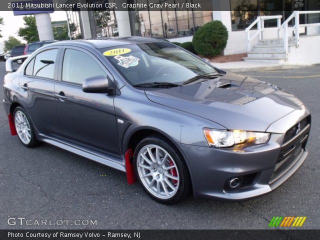 2011 Mitsubishi Lancer Evolution GSR in Graphite Gray Pearl