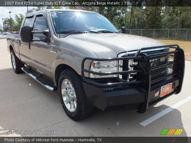 2007 Ford F250 Super Duty XLT Crew Cab in Arizona Beige Metallic