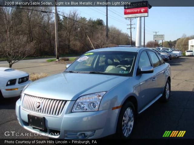 2008 Mercury Sable Sedan in Light Ice Blue Metallic