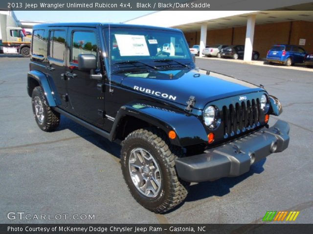 2013 Jeep Wrangler Unlimited Rubicon 4x4 in Black
