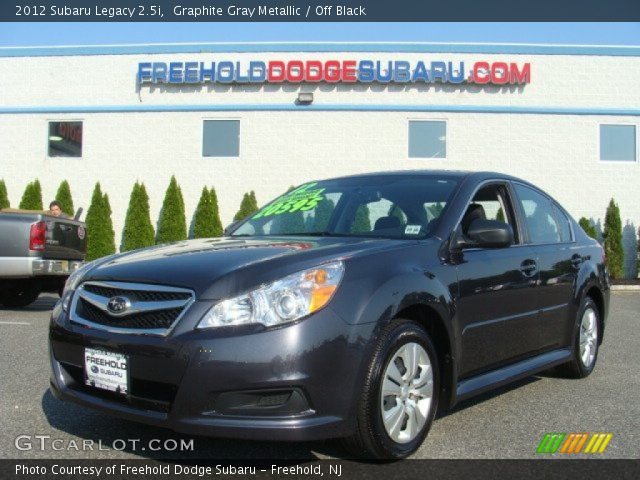 2012 Subaru Legacy 2.5i in Graphite Gray Metallic