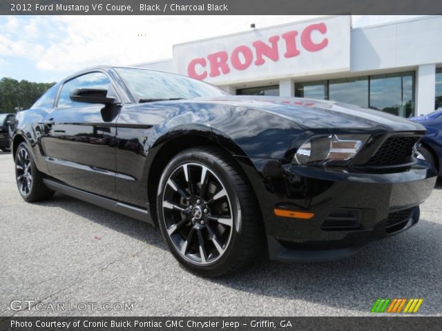 2012 Ford Mustang V6 Coupe in Black