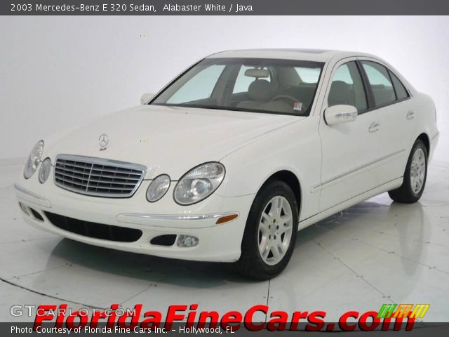 2003 Mercedes-Benz E 320 Sedan in Alabaster White