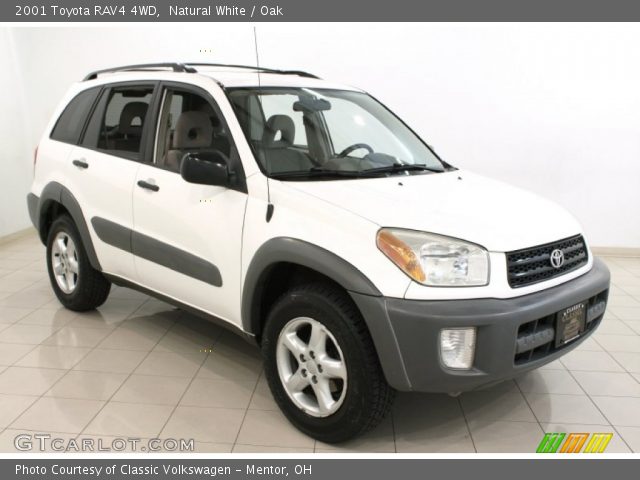 2001 Toyota RAV4 4WD in Natural White