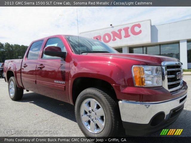 2013 GMC Sierra 1500 SLT Crew Cab in Sonoma Red Metallic