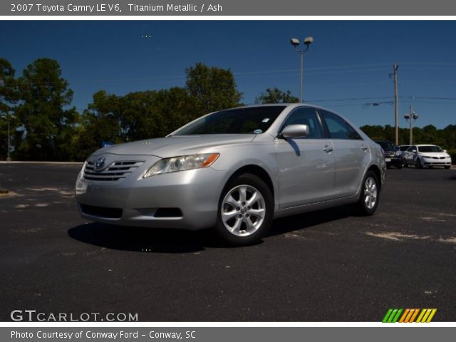 2007 Toyota Camry LE V6 in Titanium Metallic