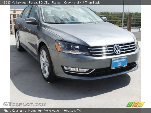 2013 Volkswagen Passat TDI SEL in Platinum Gray Metallic