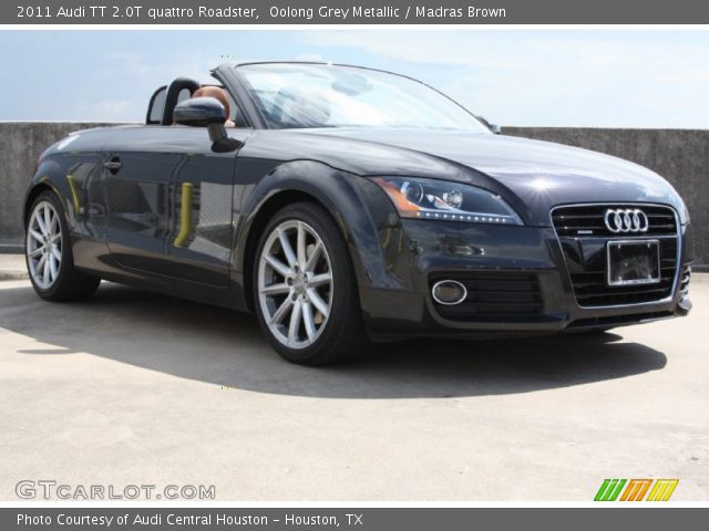 2011 Audi TT 2.0T quattro Roadster in Oolong Grey Metallic