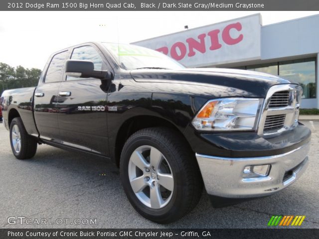 2012 Dodge Ram 1500 Big Horn Quad Cab in Black