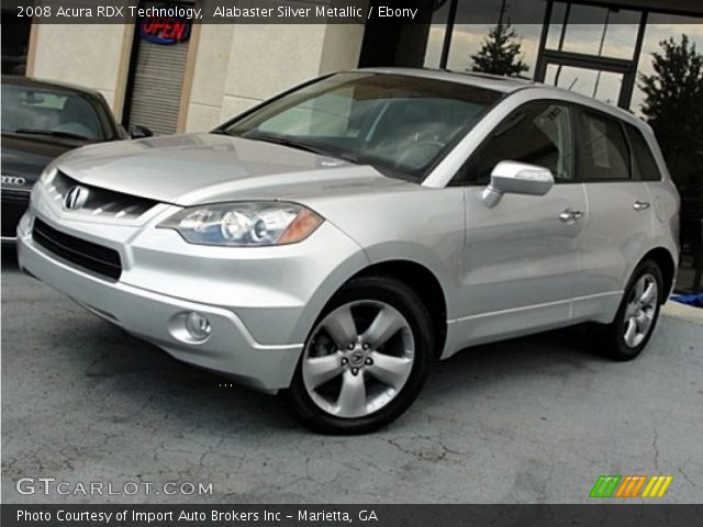 2008 Acura RDX Technology in Alabaster Silver Metallic