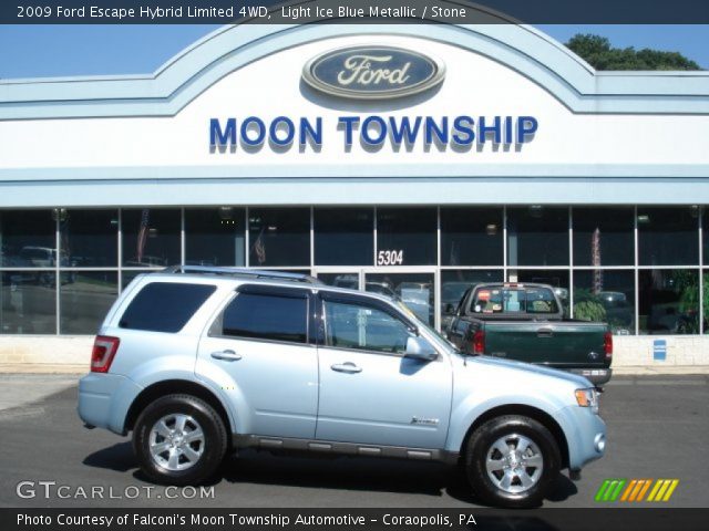 2009 Ford Escape Hybrid Limited 4WD in Light Ice Blue Metallic