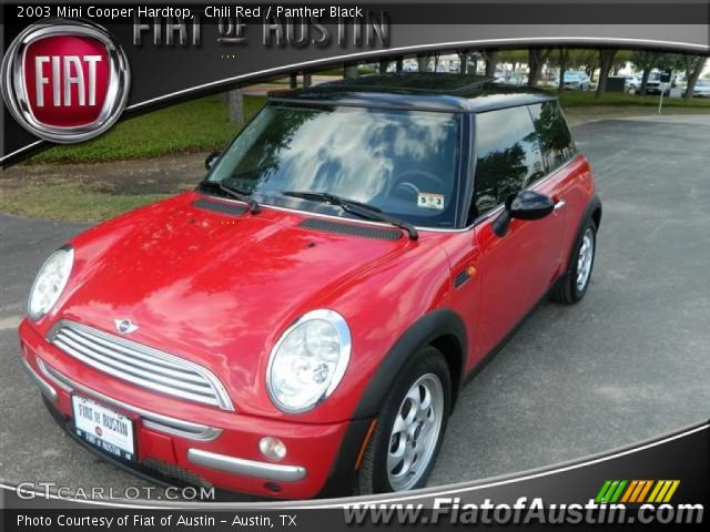 2003 Mini Cooper Hardtop in Chili Red